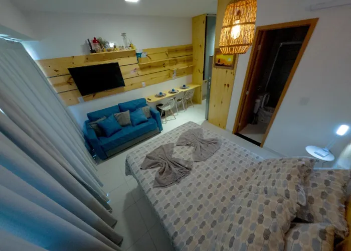Resort Em Porto De Galinhas- Flat Terreo Frente Piscinas- Muro Alto-B18